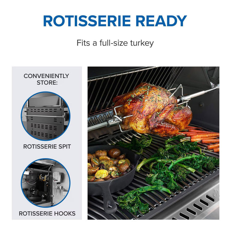 Napoleon Prestige PRO 500 4-Burner Propane Grill w/ Smart Technology - PRO500VXRSIBPSS