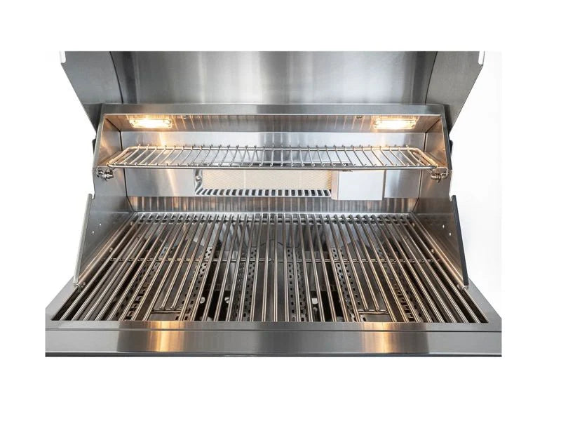 Whistler 5-Burner 172 x 28-Inch Gas Grill Island with Infrared Rear Burner, Refrigerator, Sink, Double Side Burner, and Rotisserie Kit - Black Stainless