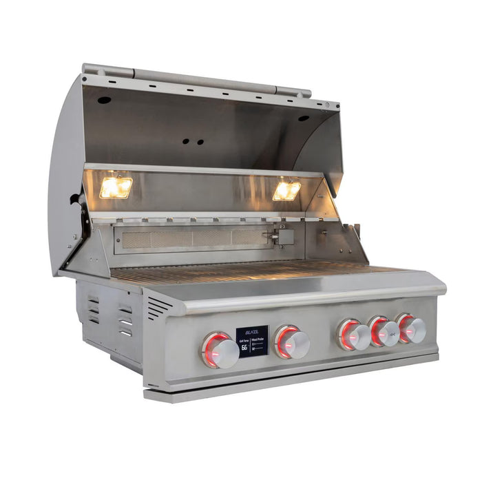Blaze LTE PRO 32-Inch 4-Burner Built-In Gas Grill With Rear Infrared Burner & Rotisserie