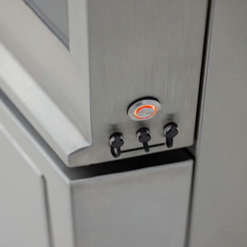 Blaze Premium LTE Pro 40-Inch Freestanding Gas Griddle With Lights