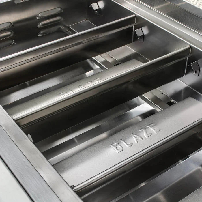 Blaze 6 ft Stainless Steel Outdoor Kitchen Island w/ Premium LTE 32-Inch Grill