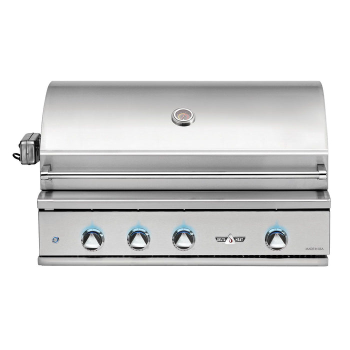 Delta Heat DHBQ38-D Built-In Gas Grill, 38-Inches