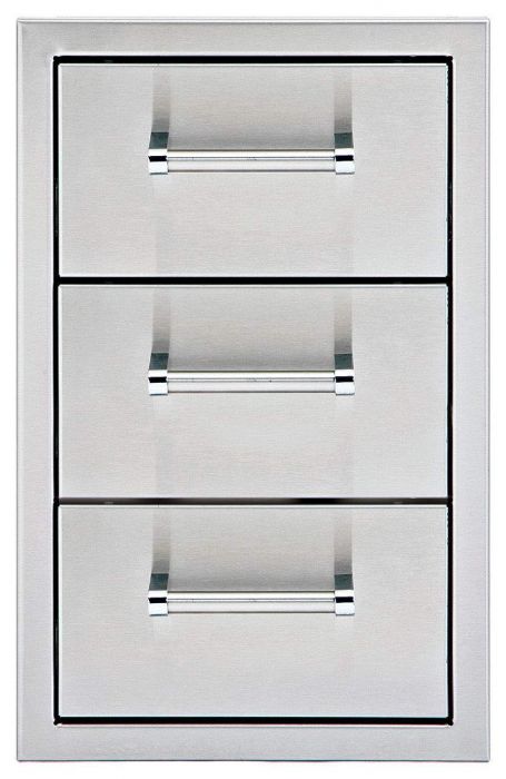 Delta Heat DHSD133-B Triple Drawer , 13x20.75-Inch