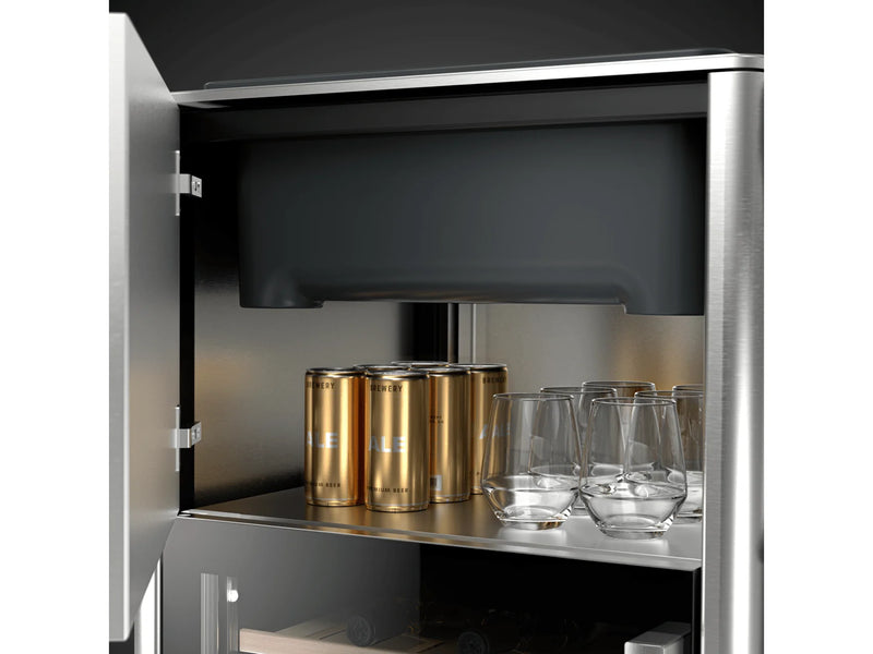 Dometic MoBar 300 S Outdoor Mobile Bar Cart & Beverage Center with Single Zone Refrigerator