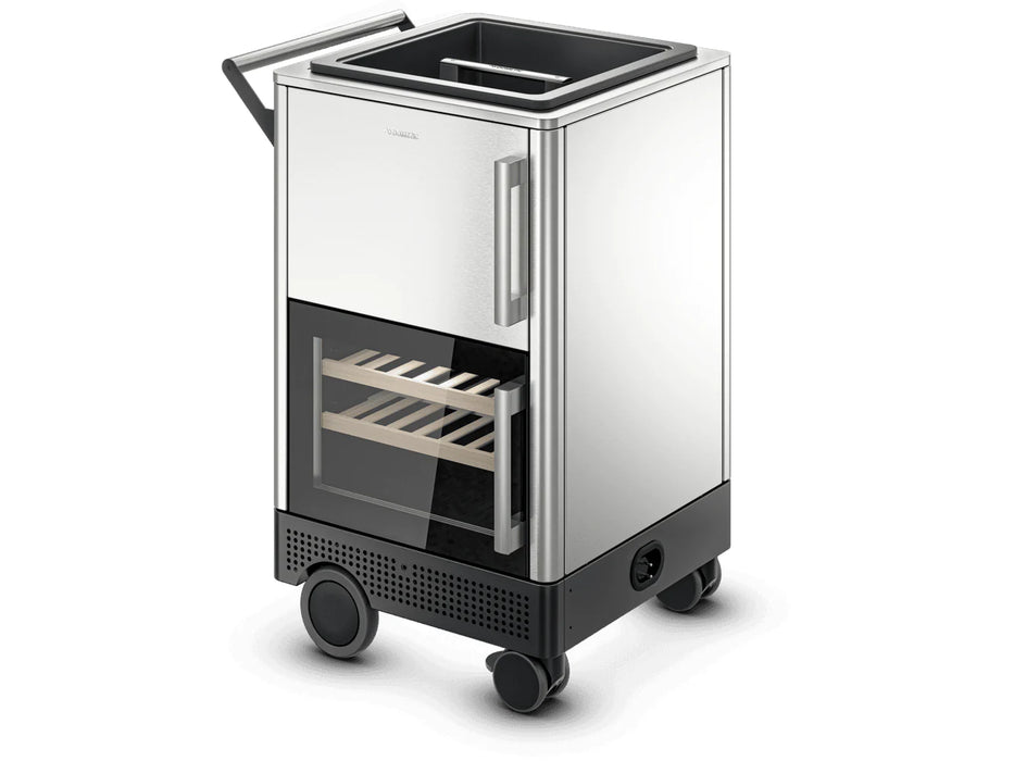 Dometic MoBar 300 S Outdoor Mobile Bar Cart & Beverage Center with Single Zone Refrigerator