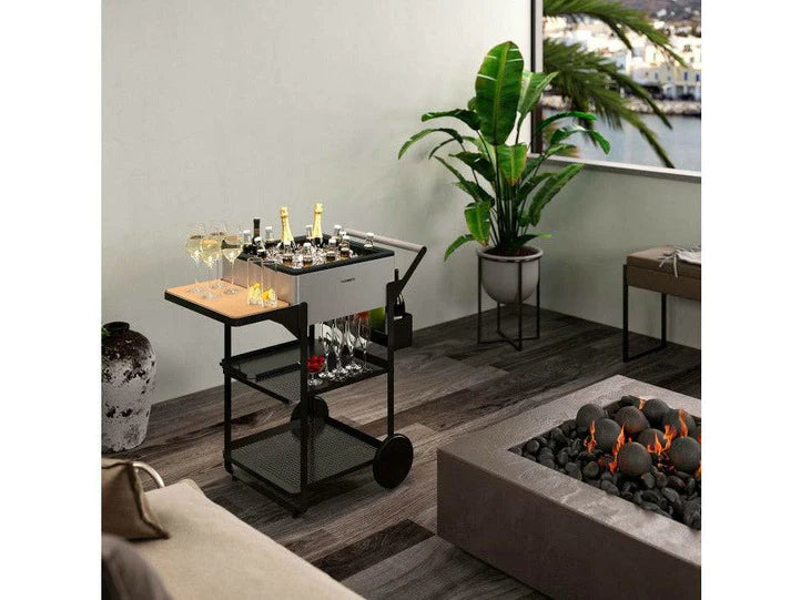 Dometic MoBar 50 S Outdoor Mobile Bar Cart w/ Wheels