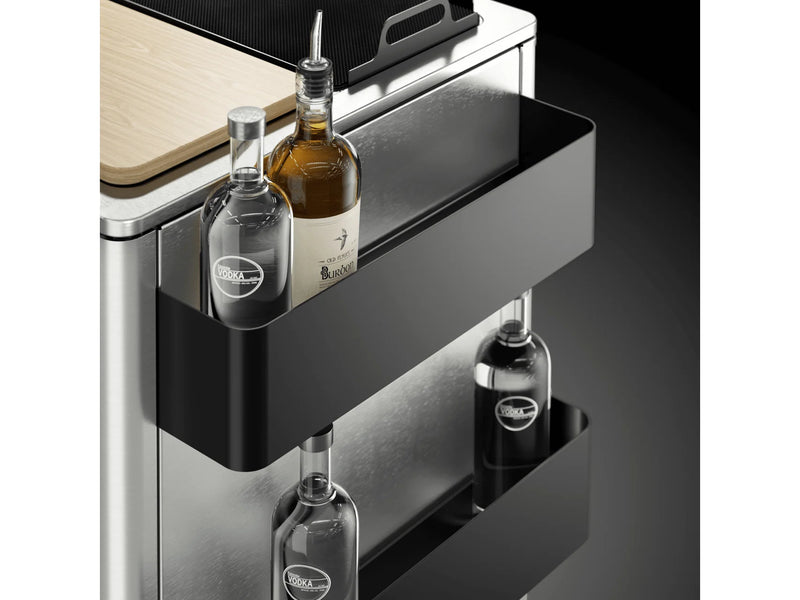 Dometic MoBar 550S Outdoor Mobile Bar Cart & Beverage Center | Dual Zone Refrigerator