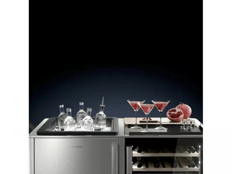 Dometic MoBar 550S Outdoor Mobile Bar Cart & Beverage Center | Dual Zone Refrigerator