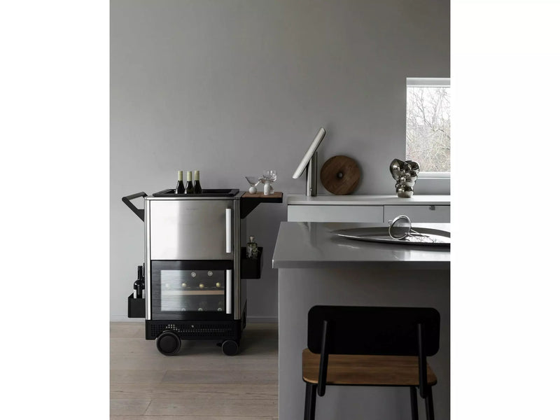 Dometic MoBar 300 S Outdoor Mobile Bar Cart & Beverage Center with Single Zone Refrigerator