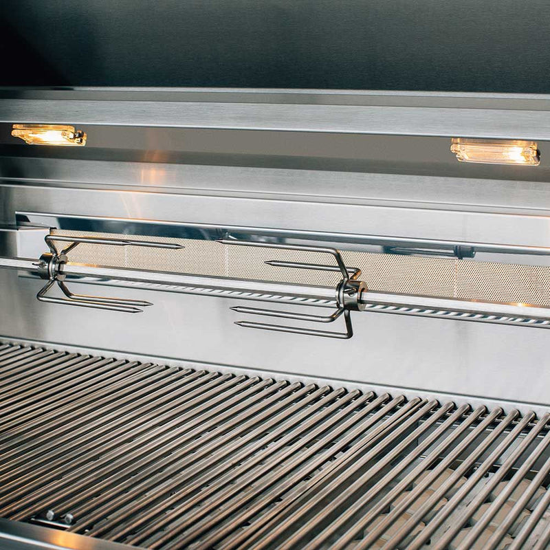 American Made Grills AMG-EST30-CART Estate 30-Inch Gas Grill with Infrared Searing Burner and Rotisserie Kit on Cart