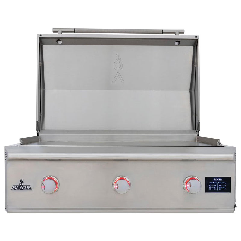 Blaze Premium LTE Pro 40-Inch Built-In Gas Griddle With Lights