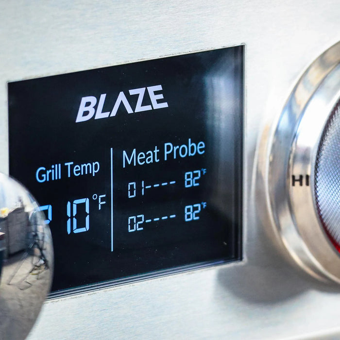 Blaze LTE PRO 32-Inch 4-Burner Built-In Gas Grill With Rear Infrared Burner & Rotisserie