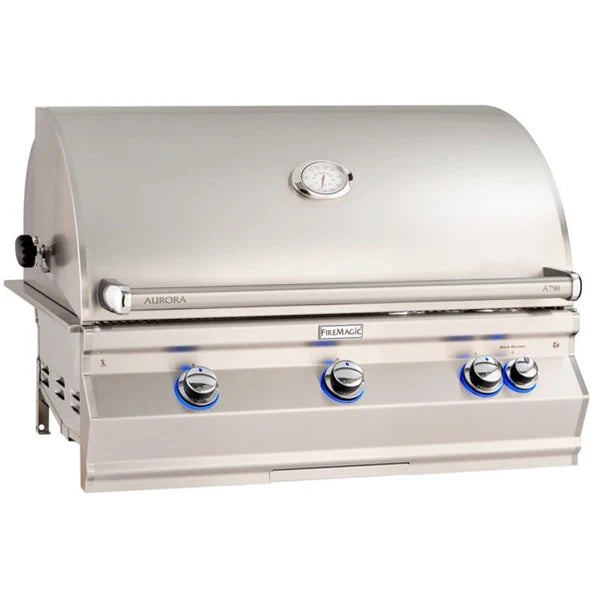 Fire Magic 36" Aurora Built-In Grill with Analog Thermometer without Backburner A790I-7EAN