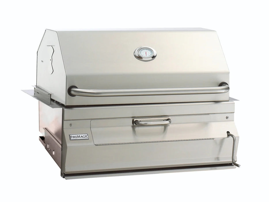 Fire Magic Regal Built-In Stainless Steel 30" Charcoal BBQ Grill