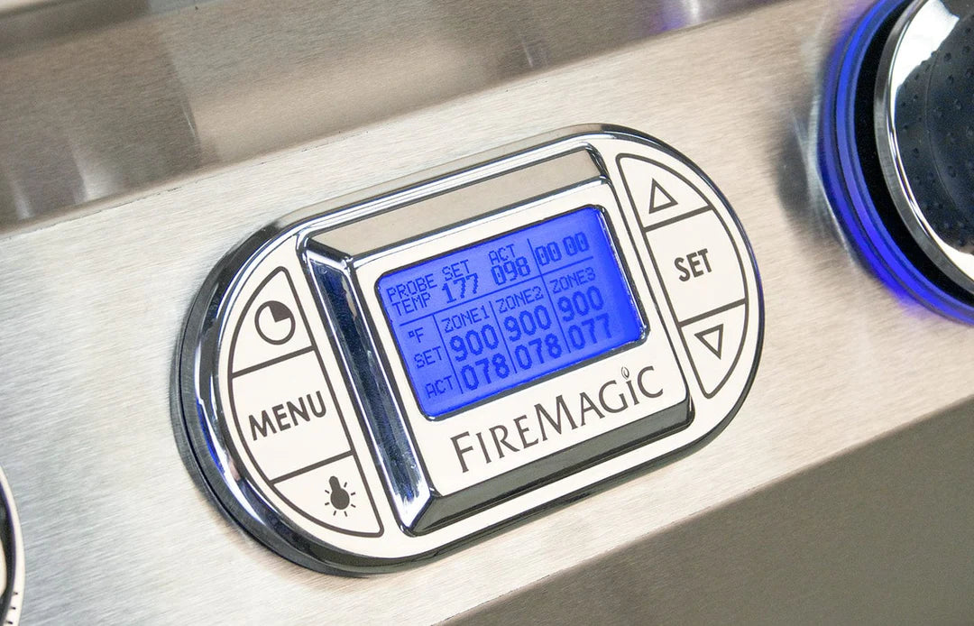 Fire Magic Echelon Diamond 30" Built-In Grill with Digital Thermometer E660i-8L1P