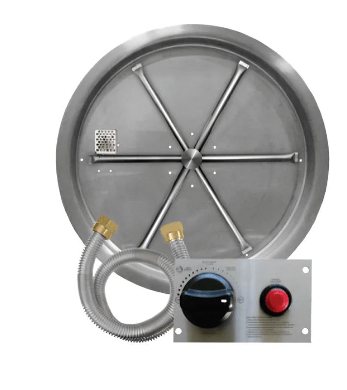 Firegear TPSI Round Drop-In Natural Gas Fire Pit Burner