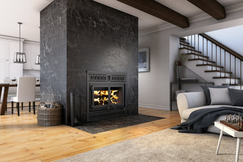 Valcourt Waterloo Wood-Burning Fireplace