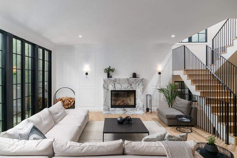 Valcourt Frontenac Guillotine Door Wood-Burning Fireplace