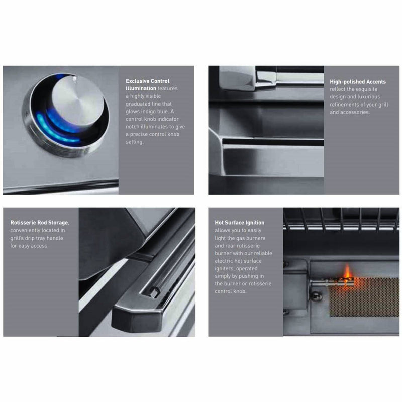 Twin Eagles TEBQ36-C 36-Inch Gas Grill On Cart with Drawers and Door