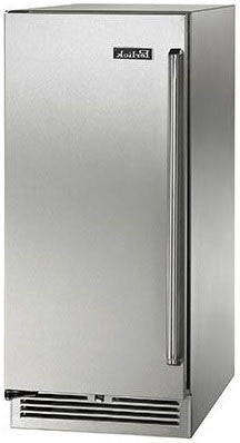 Perlick 15 Inch Built-in Undercounter Refrigerator with 2.8 cu. ft. Capacity, 2 Adjustable Full-Extension Pull-Out Wire Shelves, Stainless Steel Solid Door, Lock Factory Installed