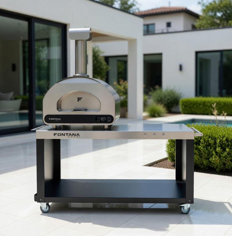 Fontana Gas Pizza Oven Volta 70 Portable Desk