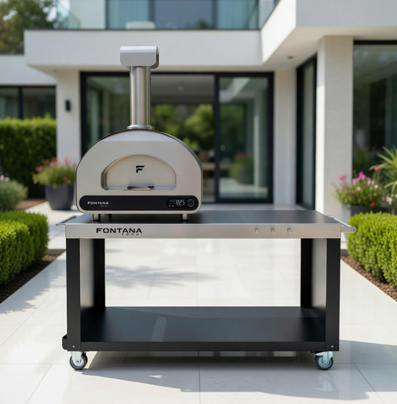 Fontana Gas Pizza Oven Volta 70 Portable Desk