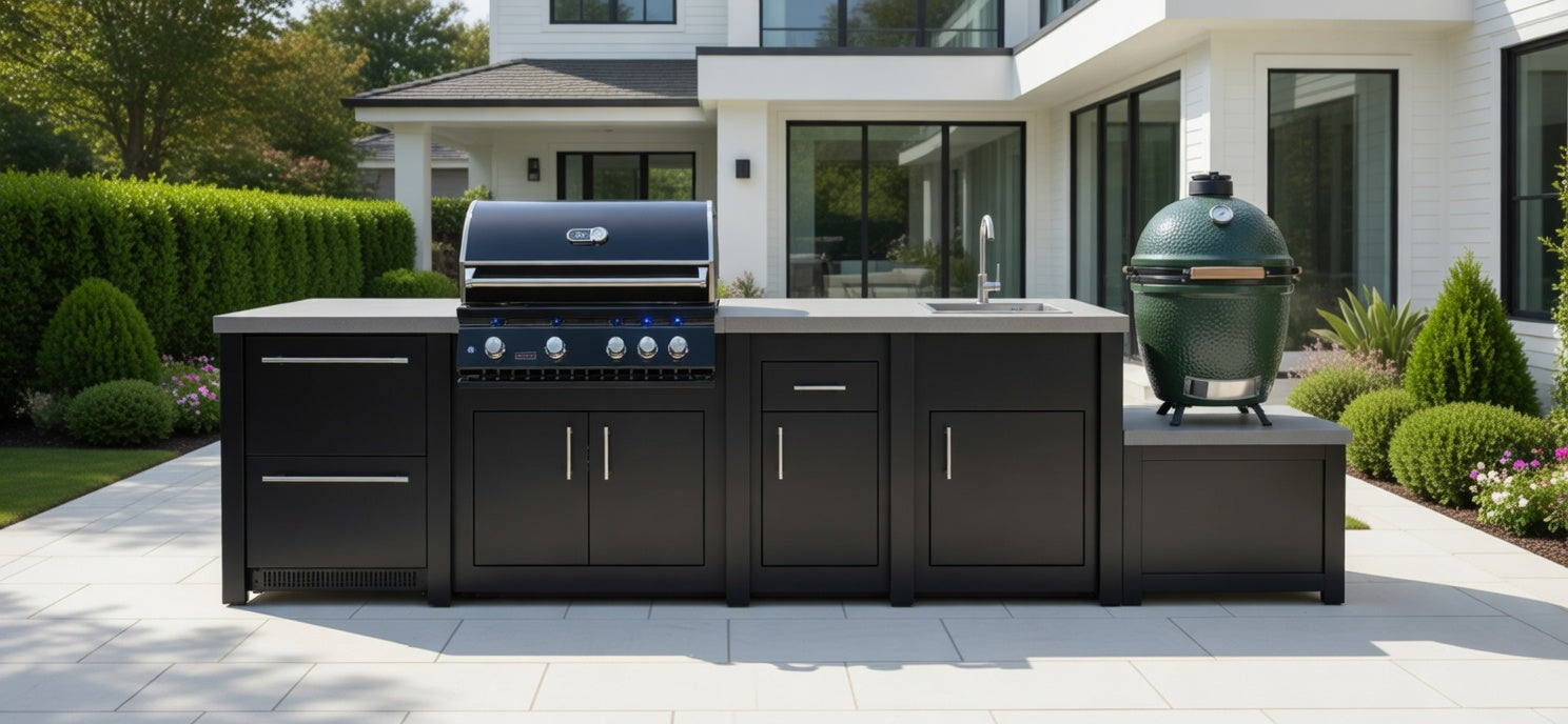 The Stoll Aluminium Outdoor Kitchen