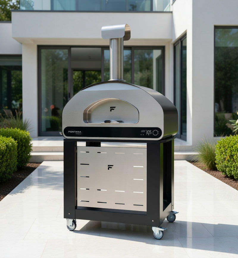 Fontana Gas Pizza Oven Volta 90 Portable Cart