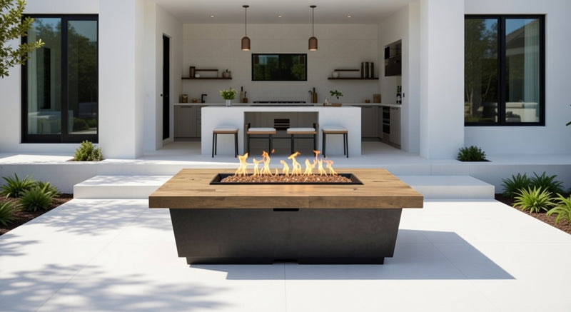 Proapne Contempo Rectangle Reclaimed Wood in French Barrel Oak