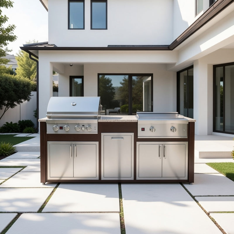 Summerset Peachtree COKI 2.0 8 ft. Outdoor Kitchen Islands COPI8-2 - Copper