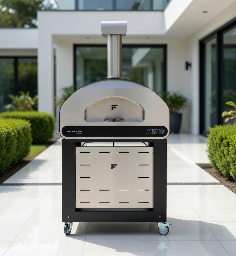 Fontana Gas Pizza Oven Volta 90 Portable Cart