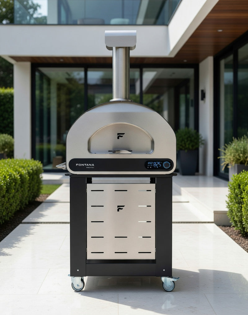 Fontana Gas Pizza Oven Volta 70 Portable Cart