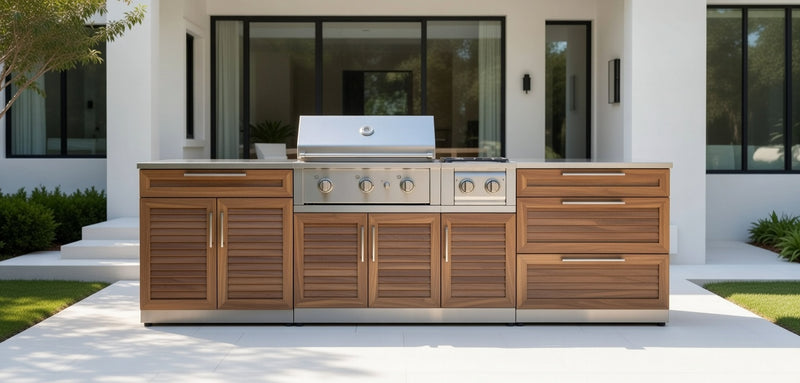 Outdoor Kitchen 6-piece Grove Stainless Steel