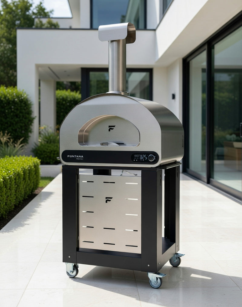 Fontana Gas Pizza Oven Volta 70 Portable Cart