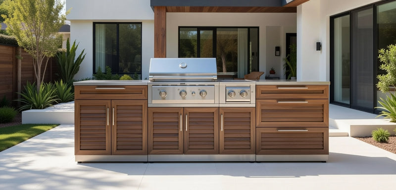 Outdoor Kitchen 6-piece Grove Stainless Steel