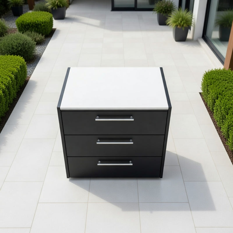 Outdoor Kitchen Elysia Triple Drawer Unit
