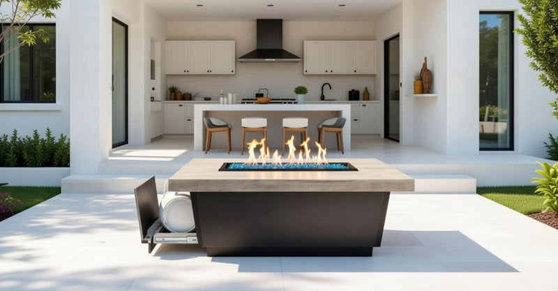 Propane Contempo LP Select Reclaimed Wood Selection in Silver Pine