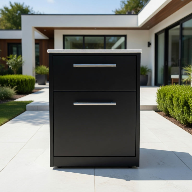 Outdoor Kitchen Elysia Double Drawer Unit