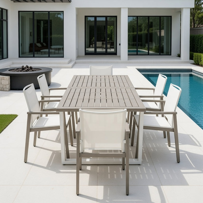 Resort Collection Teak Dining Table Set