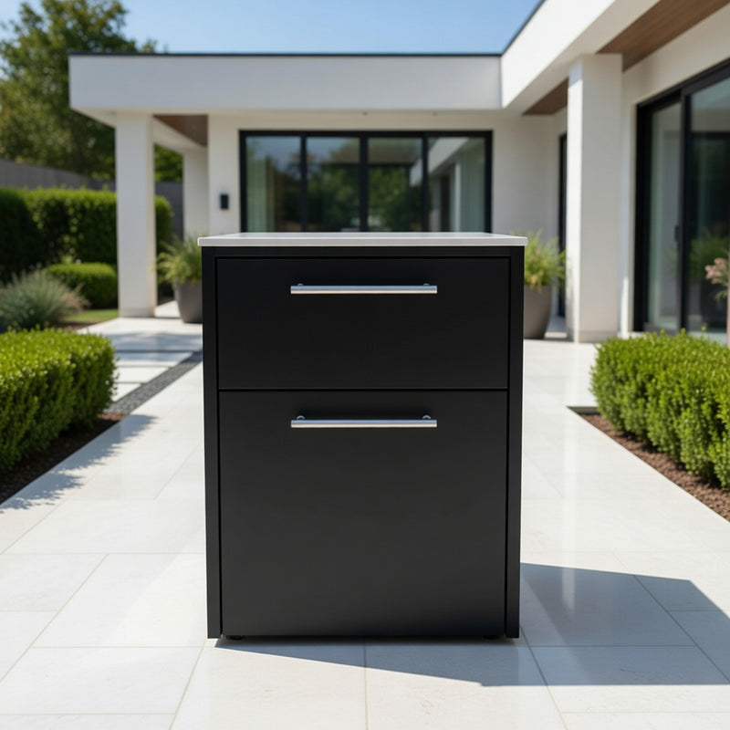 Outdoor Kitchen Elysia Double Drawer Unit