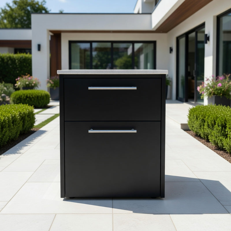 Outdoor Kitchen Elysia Double Drawer Unit