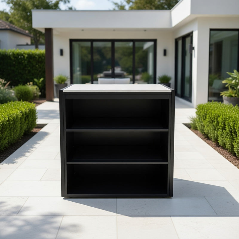 Outdoor Kitchen Elysia Open Shelf Unit