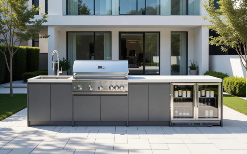 Whistler Outdoor Kitchen with Burford 5-Burner BBQ | 12F