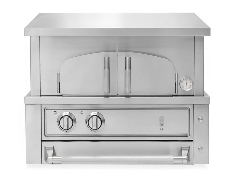 Outdoor Kitchen Platinum 33 in. Built-In Pizza Oven