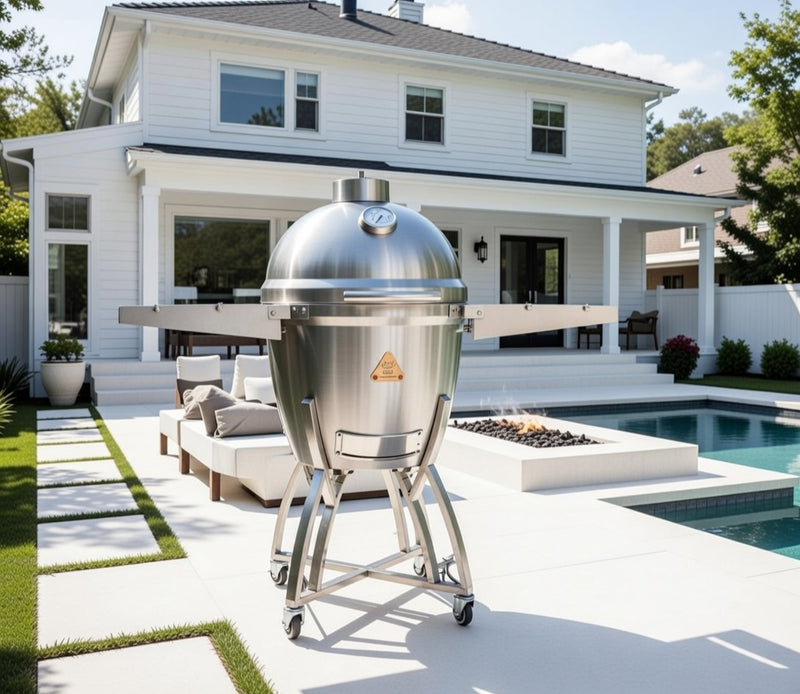 Blaze BLZ-20-KAMADO Cast Aluminum Kamado Grill + Cart