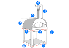 Custom Pizza Oven Covers