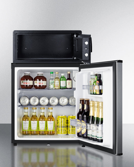 Summit Minibar/In-Room Safe Combination Stainless Steel