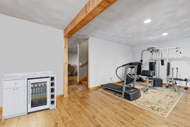 Mesa Dry Bar | White 35.75" H x 54.0" W x 20.75" D