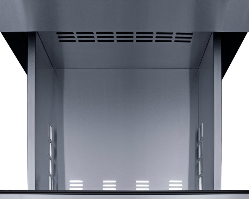 Summit Indoor 24" Wide Built-In 3-Drawer All-Refrigerator