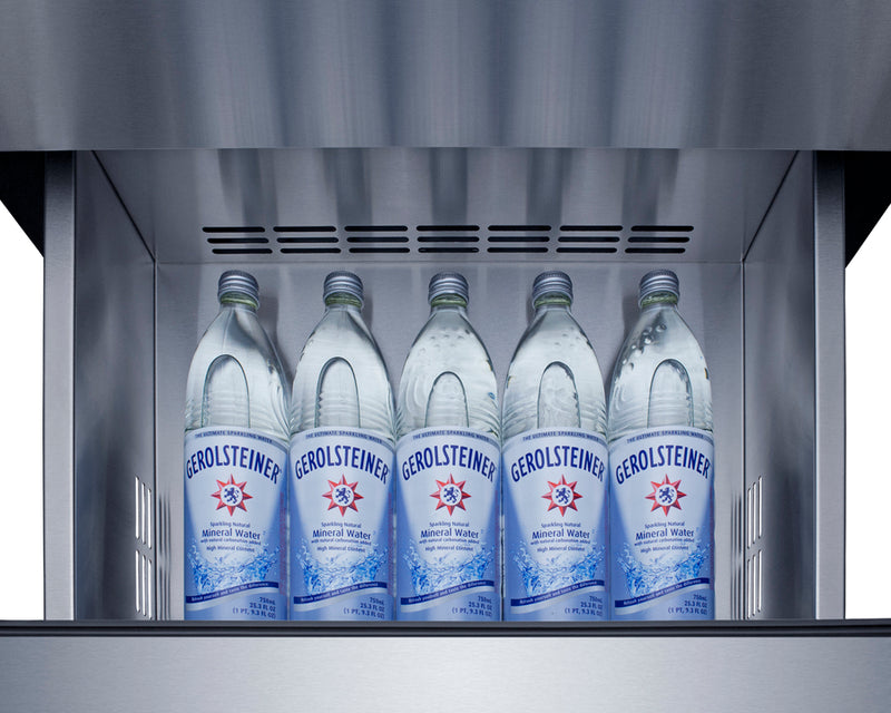 Summit Indoor 24" Wide Built-In 3-Drawer All-Refrigerator